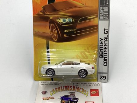 2008 Matchbox #39 Bentley Continental GT 211B Online Sale