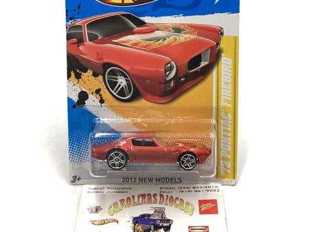 2012 Hot wheels #16 73 Pontiac Firebird 51C For Discount