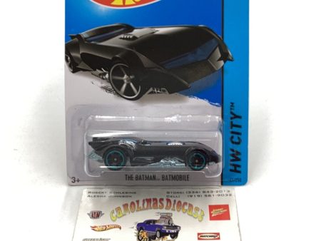 2014 Hot wheels #61 The Batman Batmobile 118I For Sale