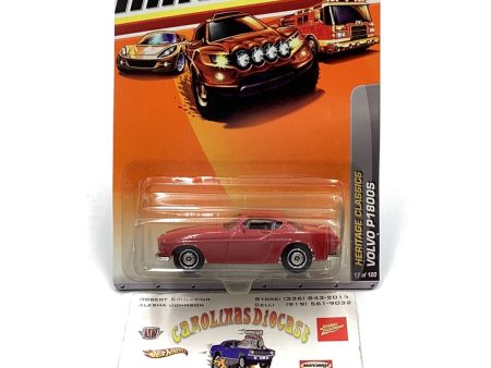 Matchbox 2010 #17 67 Volvo P1800S red 91D Supply