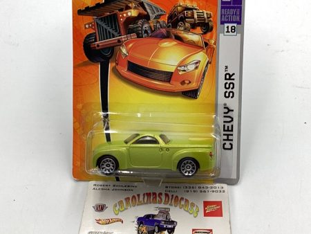 2007 matchbox #18 Chevy SSR Lt Green 18F For Cheap