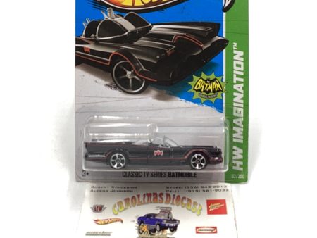 2013 Hot Wheels #62 Classic TV Series Batmobile 118A on Sale