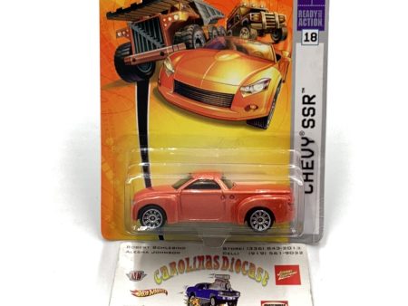 2007 matchbox #18 Chevy SSR orange 18E For Sale