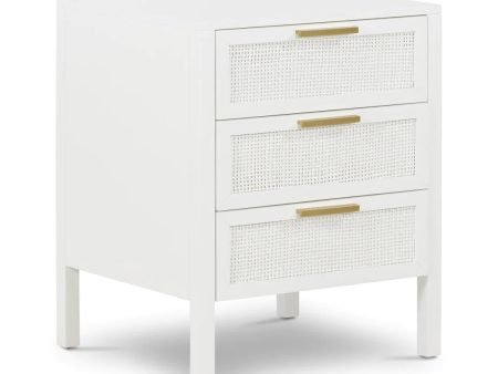 Santorini 3 Drawer Bedside Table Online Hot Sale