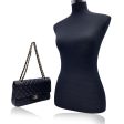 Chanel Black Caviar Quilted Timeless Classic 2.55 Shoulder Bag 25 cm Sale