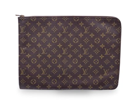 Louis Vuitton Vintage Monogram Canvas Portfolio Poche Documents Case For Discount