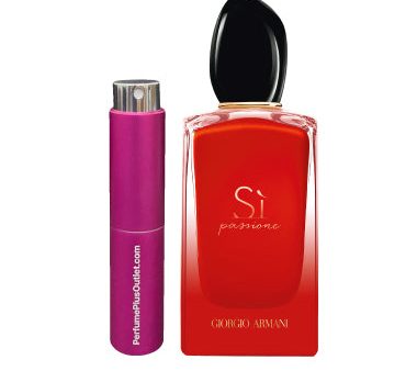 Travel Spray 0.27 oz Si Passione Intense For Women By Giorgio Armani For Sale