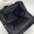 Yves Saint Laurent Black Fabric Velvet Evening Bag Handbag Online Sale