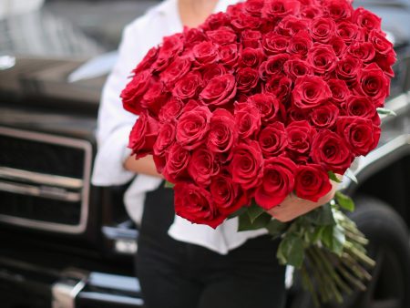 75 Red Roses Hot on Sale