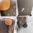 Louis Vuitton Monogram Trolley Horizon 55 Rolling Suitcase Beige Sale