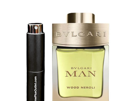 Travel Spray 0.27 oz Wood Neroli Eau de Parfum for Men By Bvlgari on Sale