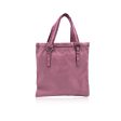 Yves Saint Laurent Pink Canvas Logo Kahala Tote Shopping Bag For Sale