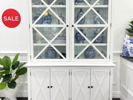 Sorrento Glass Door Cabinet Cheap