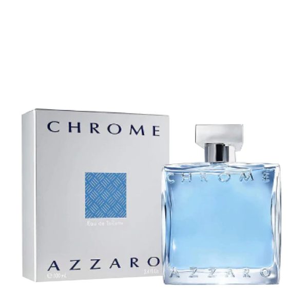 Chrome For Men By Azzaro Eau de Toilette Spray For Sale