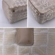 Chanel Vintage Beige Nylon New Travel Line Tote Shoulder Bag Cheap