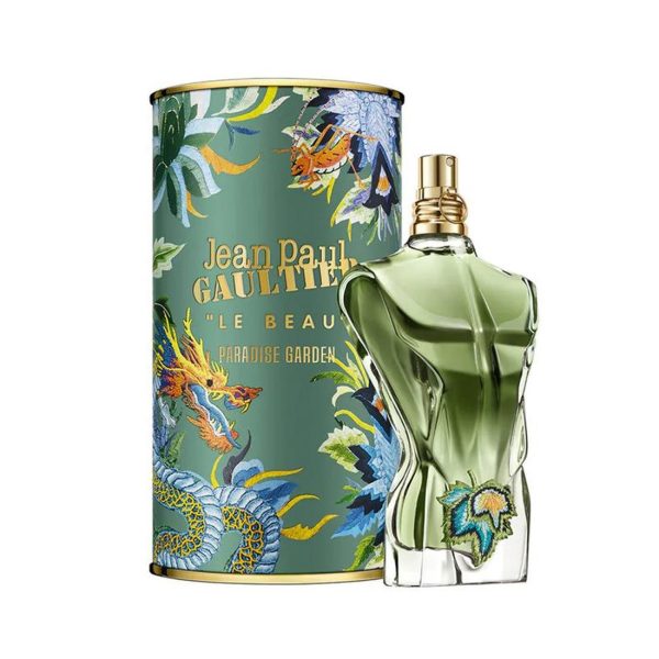 Le Beau Paradise Garden For Men By Jean Paul Gaultier Eau de Parfum Spray 4.2 oz For Sale