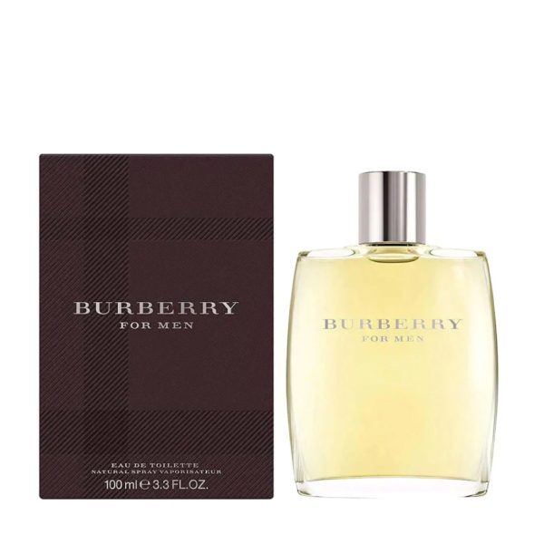 Burberry For Men By Burberry Eau De Toilette Spray 3.4 oz For Sale