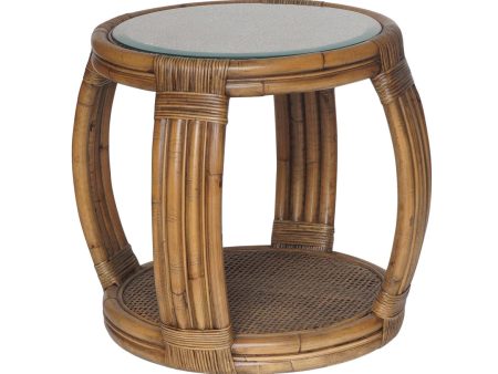 Cayman Rattan Side Table Cheap