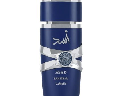 Asad Zanzibar For Men By Lattafa Eau De Parfum Spray 3.4 oz Discount