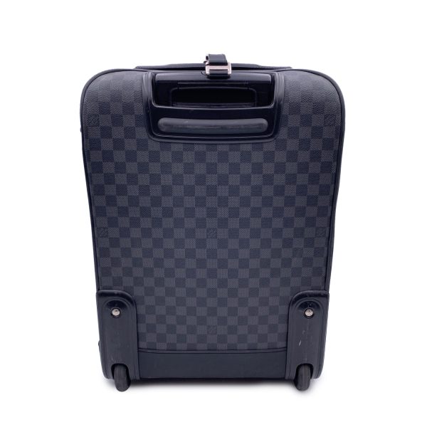 Louis Vuitton Damier Graphite Pegase 55 Trolley Rolling Suitcase Online Sale