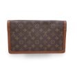 Louis Vuitton Vintage Monogram Canvas Pochette Dame Clutch Bag on Sale