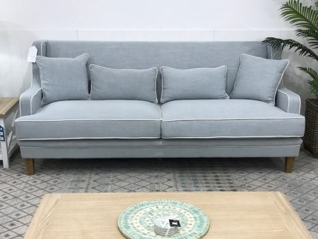 Hudson 3 Seater Sofa Duck Egg Cheap