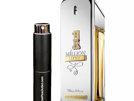 Travel Spray 0.27 oz One Million Lucky for Men By Paco Rabanne Cheap