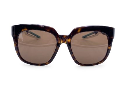 Balenciaga Brown TripleS Squared Sunglasses BB0025SA 55 19 135mm Hot on Sale