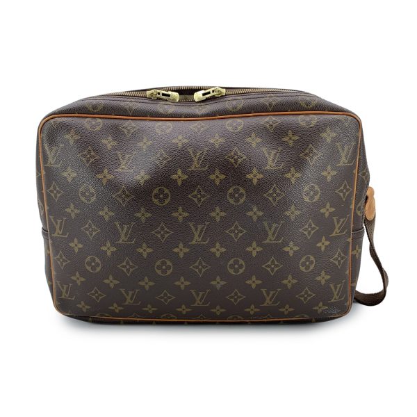 Louis Vuitton Vintage Monogram Reporter GM Crossbody Messenger Bag Online now