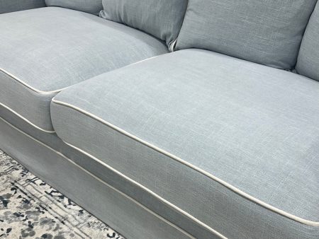 East Hampton Duckegg 3 Seater Sofa For Sale