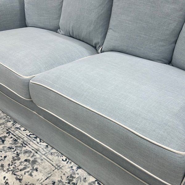 East Hampton Duckegg 3 Seater Sofa For Sale