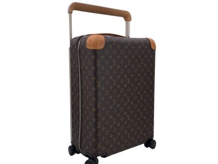 Louis Vuitton Monogram Trolley Horizon 55 Rolling Suitcase Beige Sale