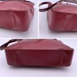 Roberto Capucci Vintage Burgundy Leather Tote Shoulder Bag Fashion