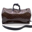 Louis Vuitton Monogram Glaze Keepall Bandouliere 50 Bag M43899 For Sale