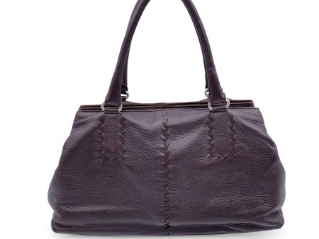 Bottega Veneta Brown Leather Intrecciato Detail Tote Bag Handbag Online