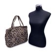 D&G Dolce & Gabbana Beige Animalier Pattern Nylon Tote Bag Online now