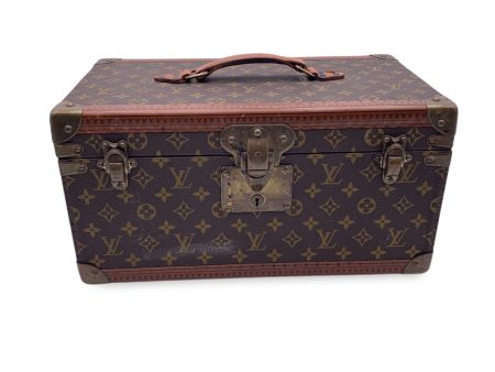 Louis Vuitton Vintage Monogram Boite Bouteille et Glace Train Case Online Sale