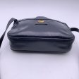 Celine Vintage Blue Leather Front Pocket Shoulder Bag Supply