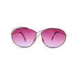 Casanova Vintage Pink Gold Plated Sunglasses C 02 56 20 130mm Cheap