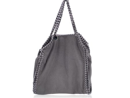 Stella McCartney Grey Falabella Mini Tote Shoulder Bag Online