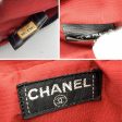 Chanel Vintage Black Canvas Nylon Old Travel Line Mini Zip Pouch Online Sale