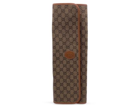 Gucci Vintage Monogram Canvas Travel Tie Holder Case with Defects Online