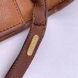 Battistoni Vintage Light Brown Leather Envelope Flap Shoulder Bag For Cheap