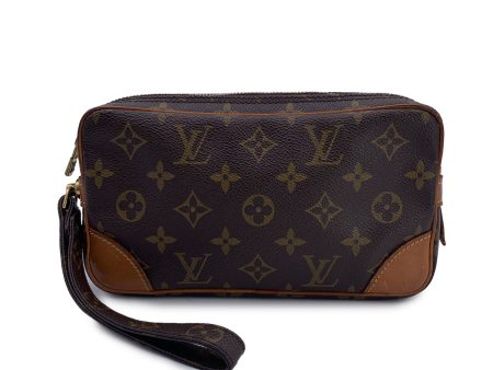 Louis Vuitton Vintage Monogram Marly Dragonne PM Wristlet Bag Supply