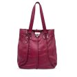 Celine Pink Purple Leather Tote Shoulder Bag with Spheres Online Hot Sale