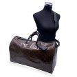 Louis Vuitton Monogram Glaze Keepall Bandouliere 50 Bag M43899 For Sale