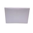 Yves Saint Laurent Vintage White Leather Handbag Clutch Bag Supply