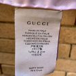 Gucci Beige and Pink GG Metallic Stars Monogram Silk Scarf on Sale