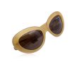 Dolce & Gabbana Beige Cat Eye DG515S 031 Sunglasess 52 17 130mm Online Sale