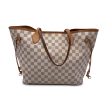 Louis Vuitton Damier Azur Canvas Neverfull MM Tote Bag Hot on Sale